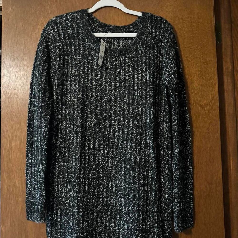 Garage Women's Grey and Black Jumper
